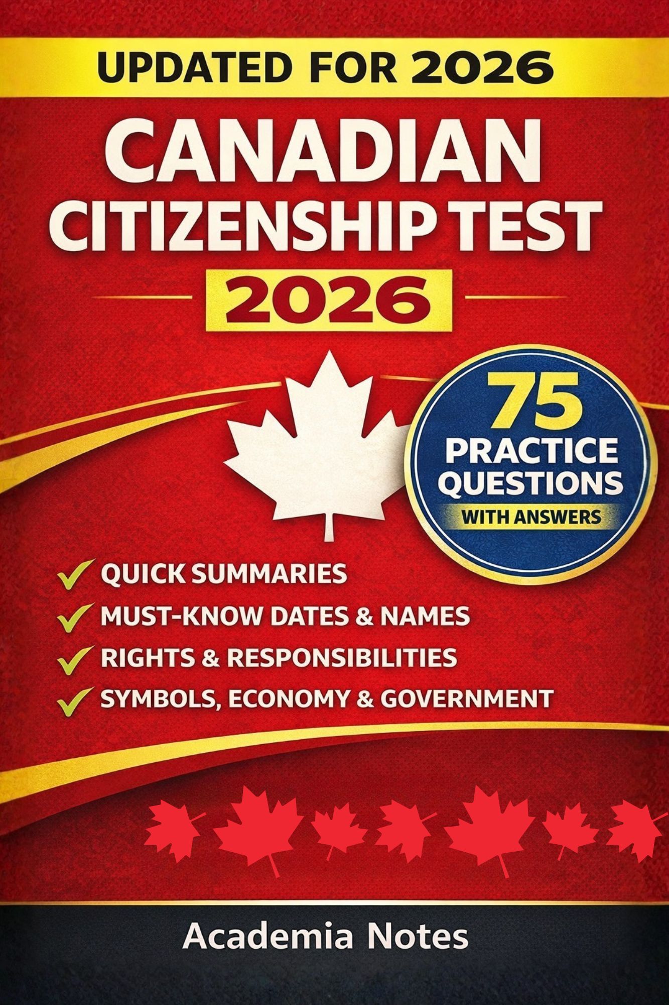 Canadian Citizenship Exam Prep cover